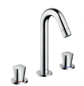 poza Baterie lavoar 3 piese Hansgrohe gama Logis, crom