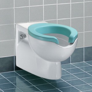 Poza WC Dolomite cu scurgere orizontala pentru persoane cu nevoi speciale model ATLANTIS