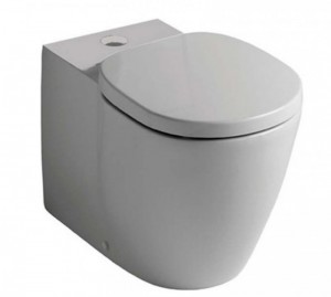 poza Vas WC fixare in pardoseala Ideal Standard gama Connect Space, alb, BTW, proiectie scurta 60cm