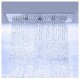 Dispersor dus Hansgrohe 680 x 460mm gama Raindance Rainmaker, cu iluminare, crom